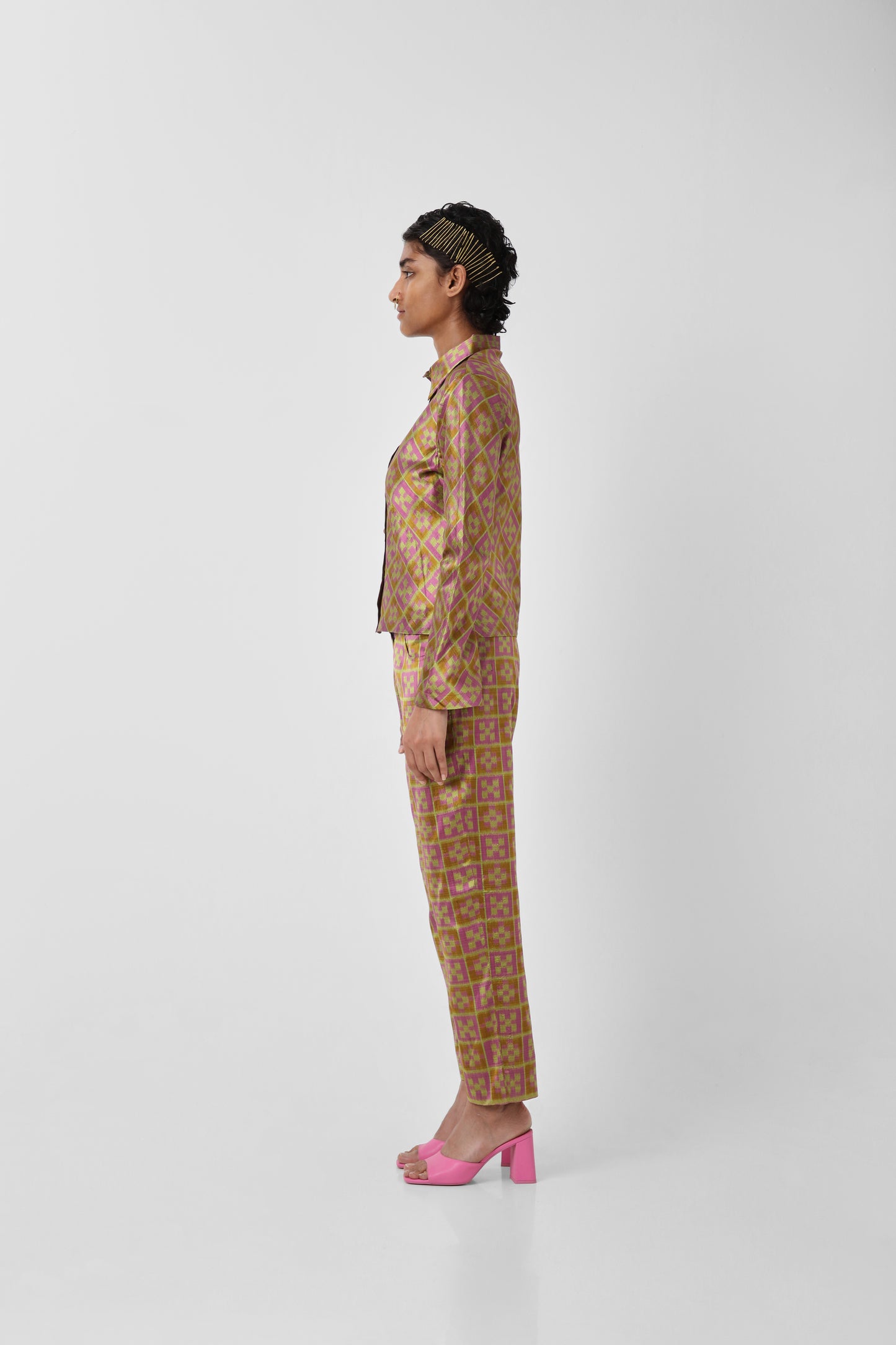 Pasapalli Silk Trousers