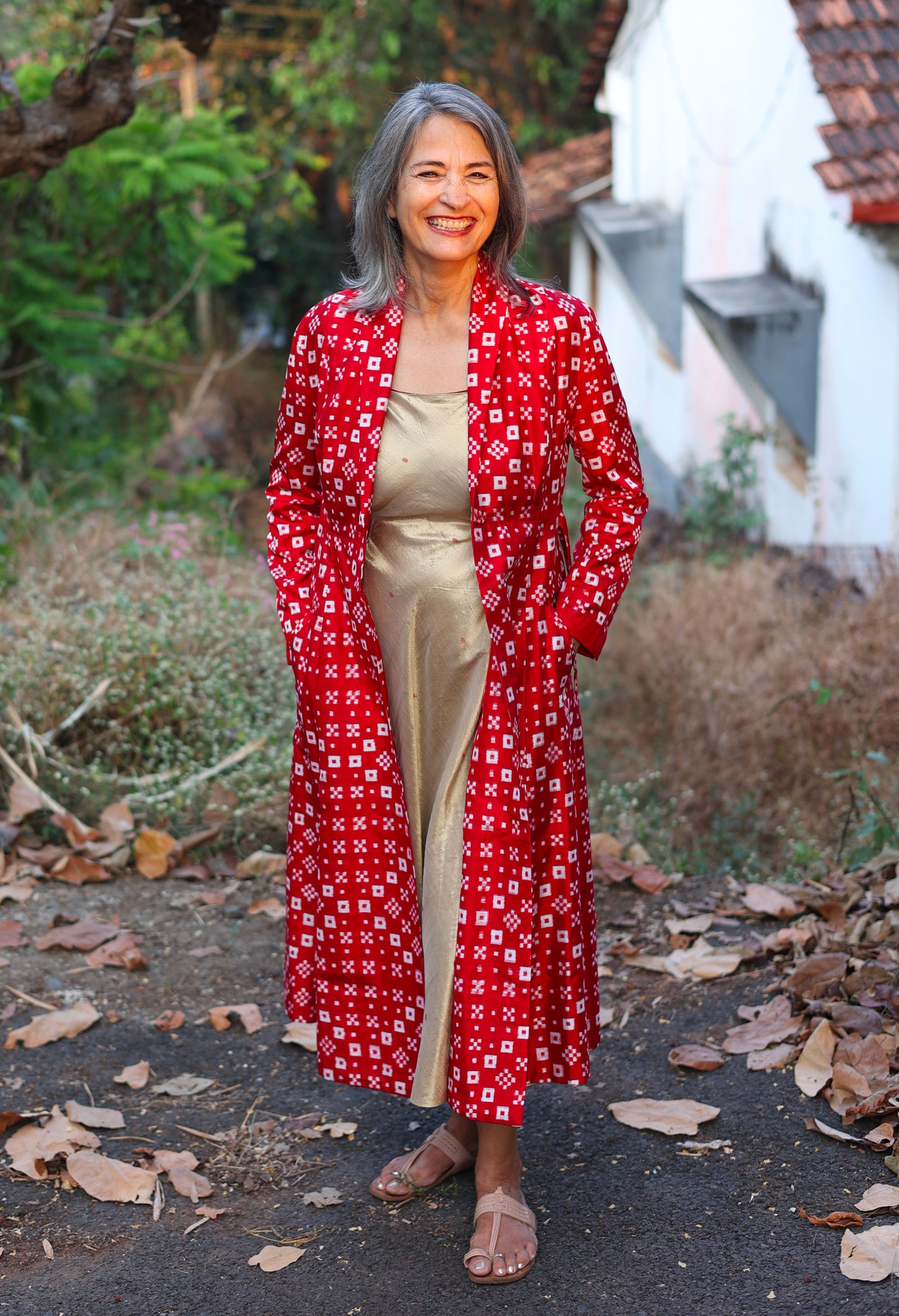 Crimson Pasa Overcoat