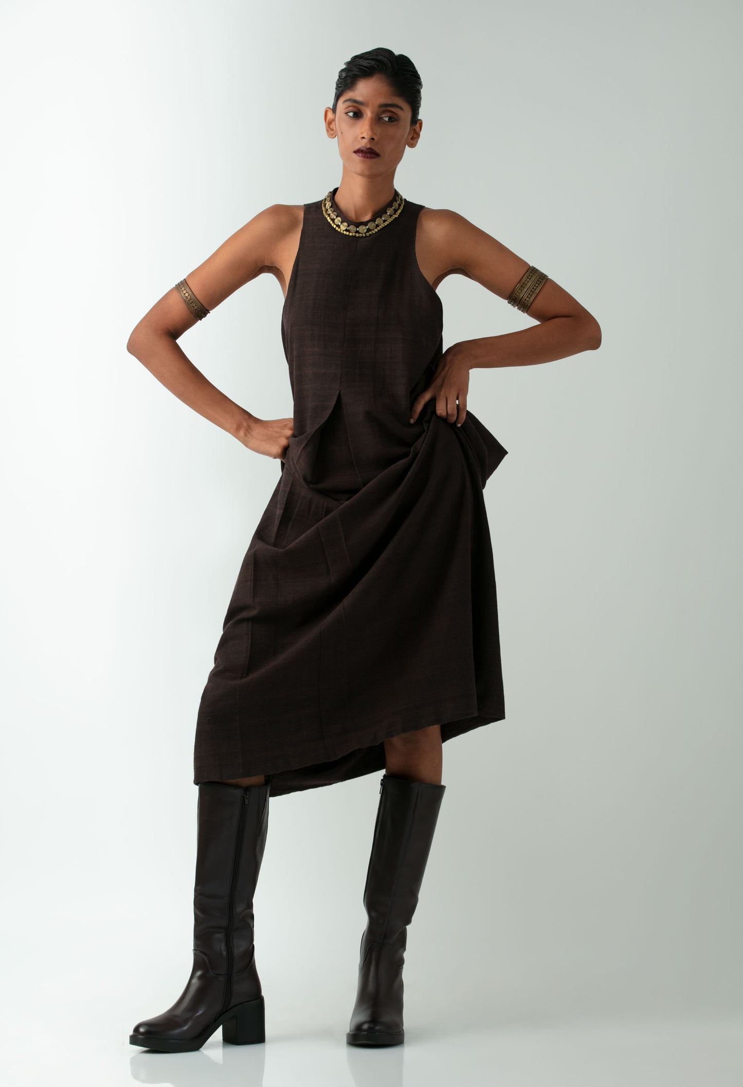 Kotpad Cocoa Dress
