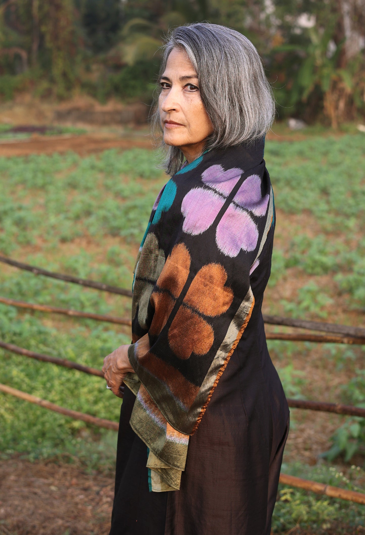 Pasapalli Flower Scarf