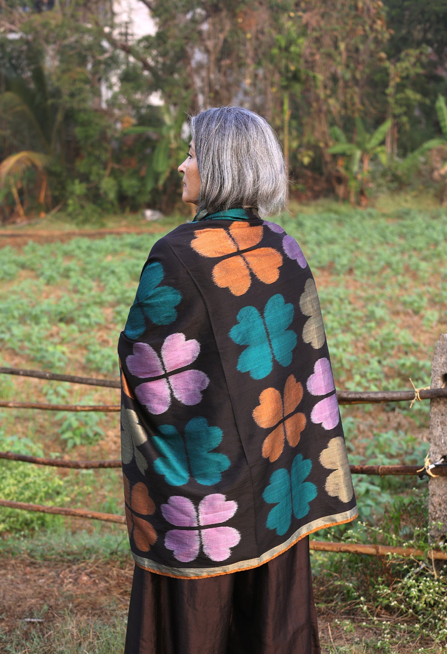 Pasapalli Flower Scarf