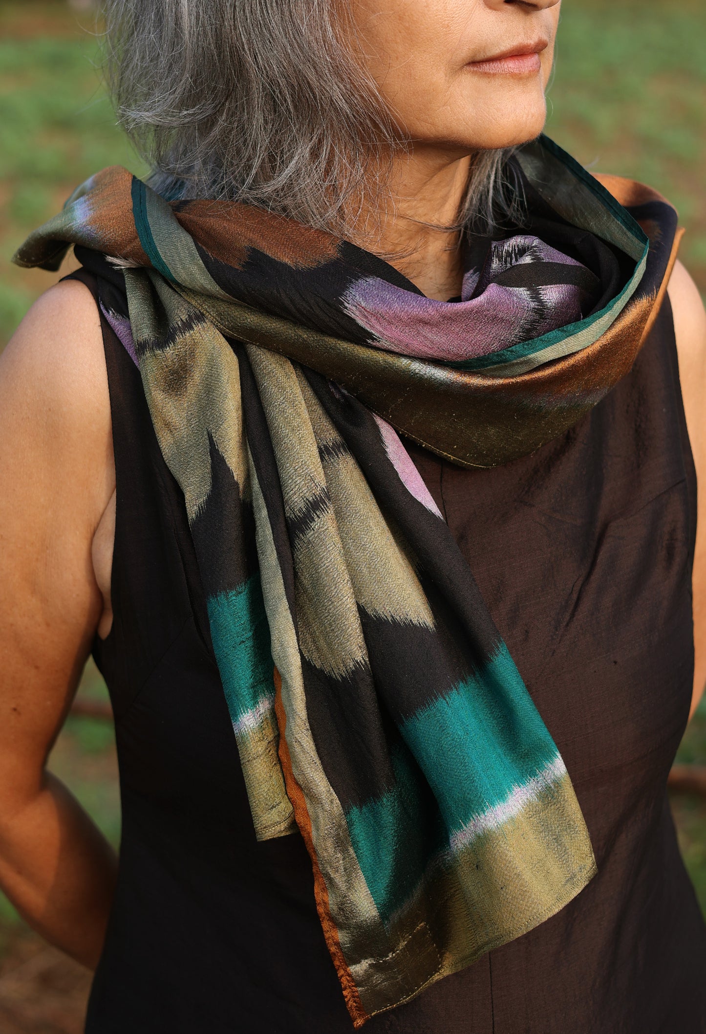 Pasapalli Flower Scarf