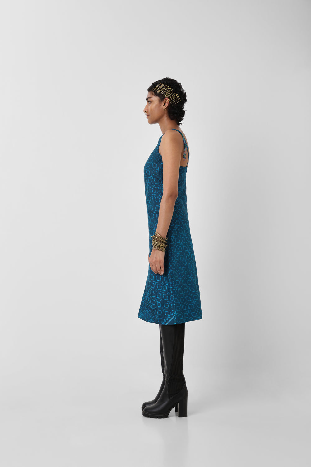 Cobalt Sambalpuri Dress