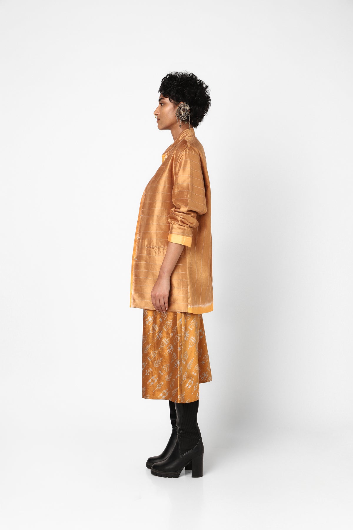 Unisex Gold Coat