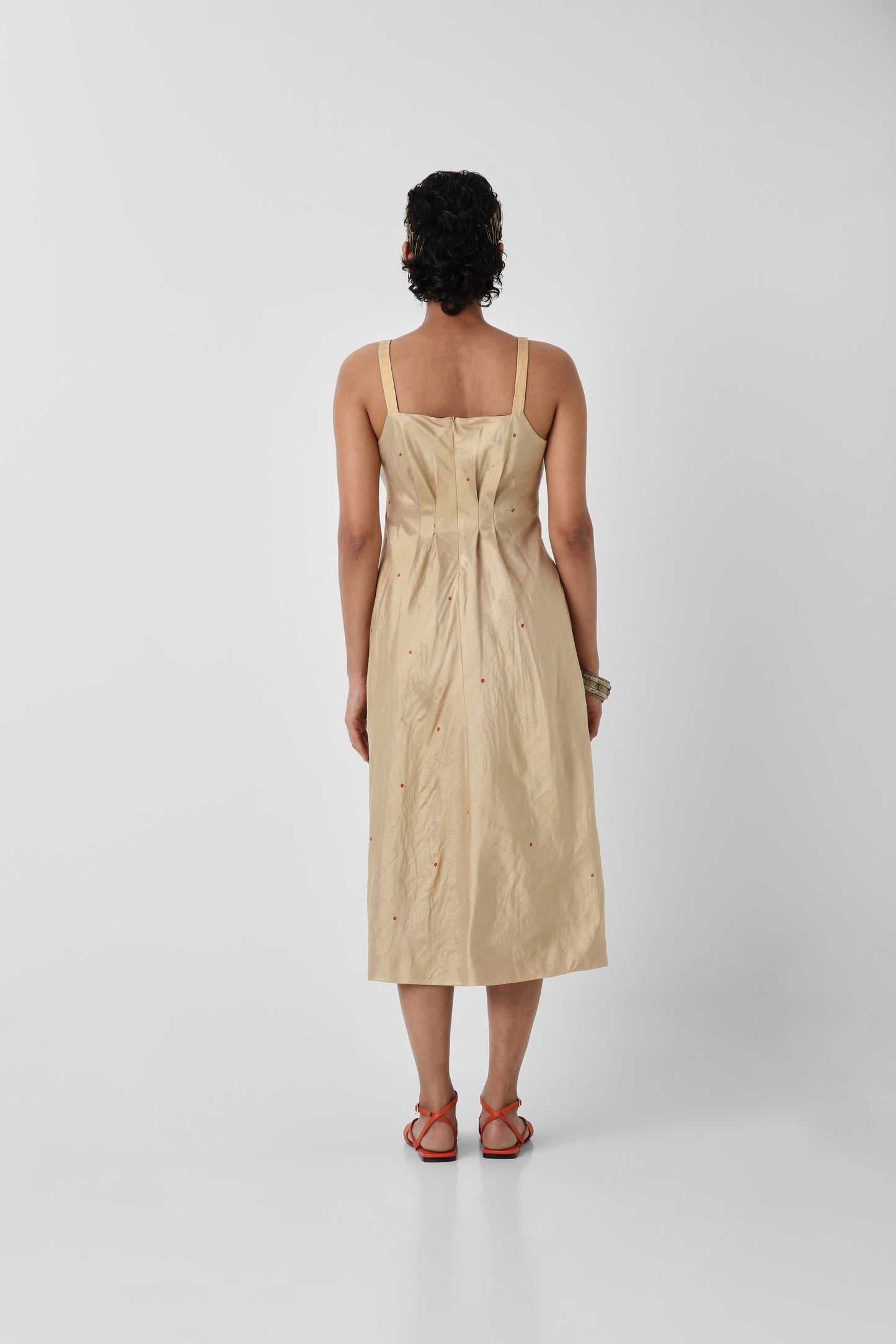 Bomkai Gold Dress