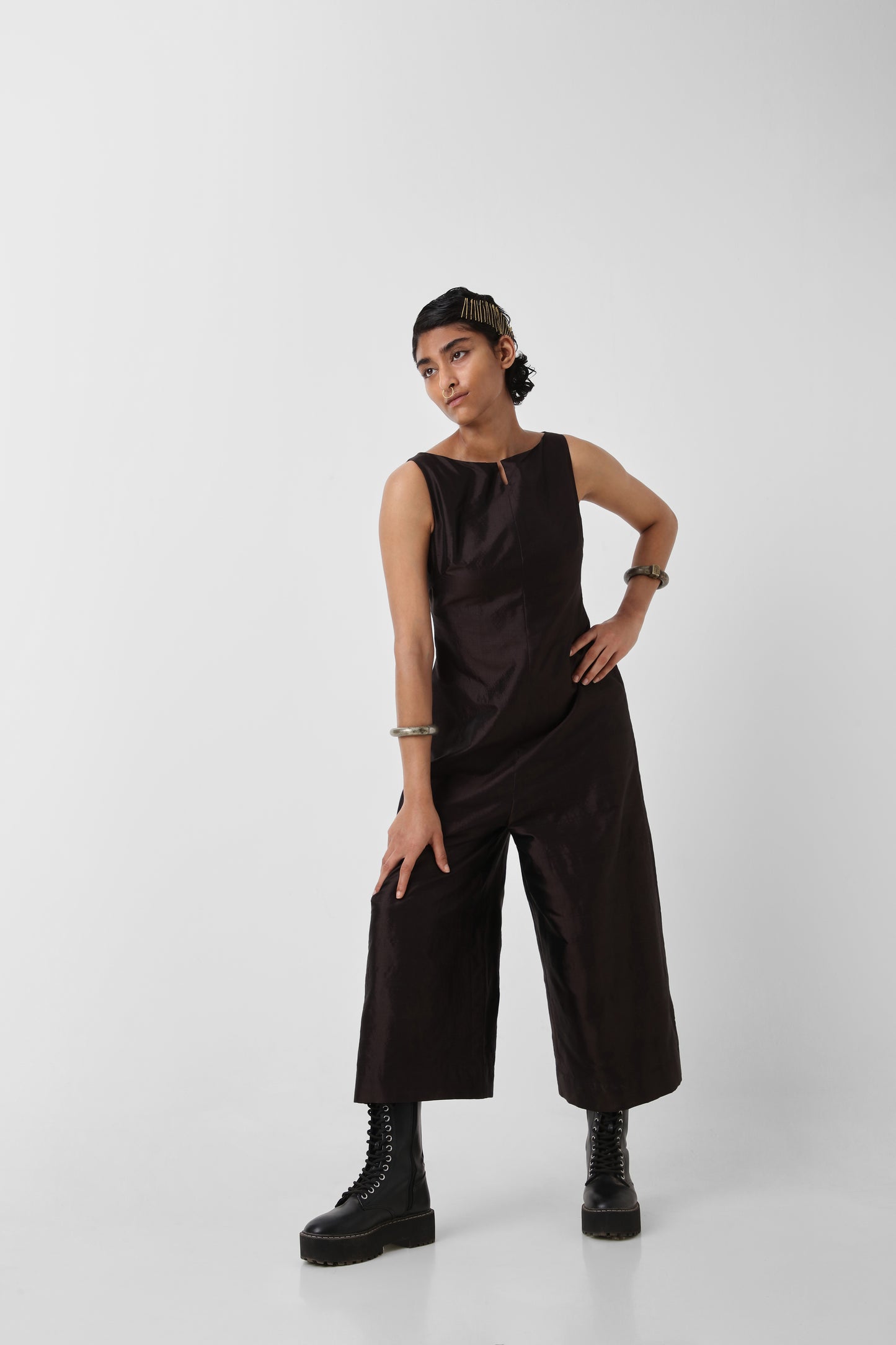 Boatneck Khandua Jumpsuit