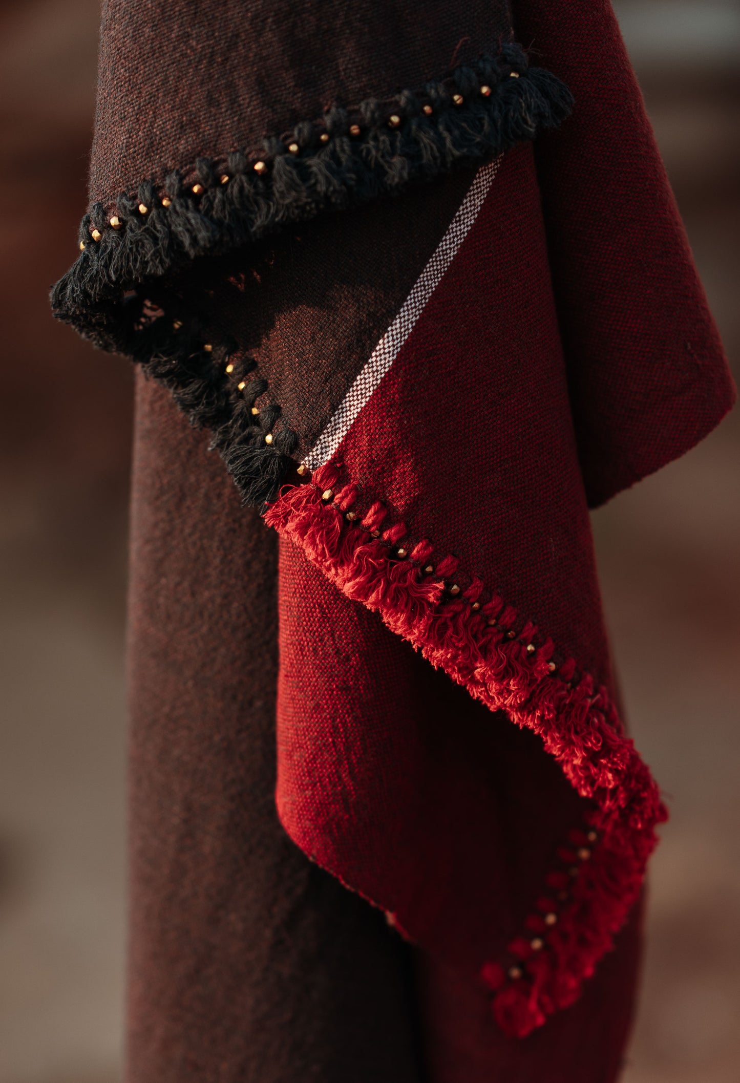 Kotpad Muffler with Dhokra