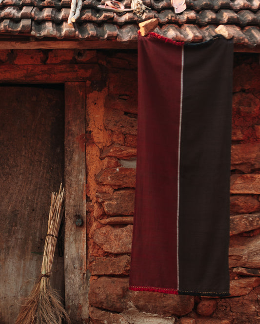 Kotpad Muffler with Dhokra