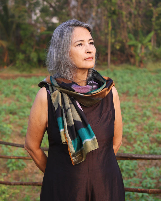 Pasapalli Flower Scarf