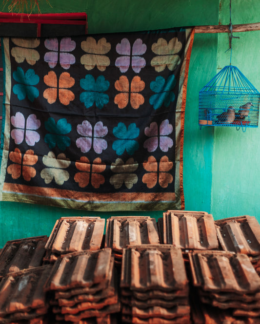 Pasapalli Flower Scarf