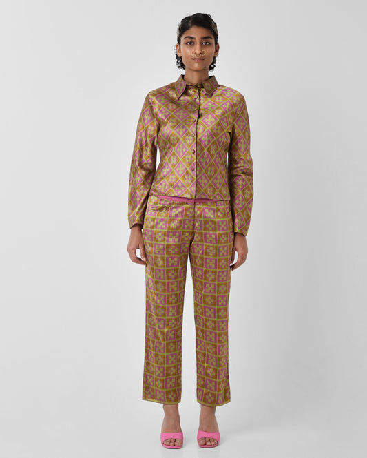 Pasapalli Silk Trousers