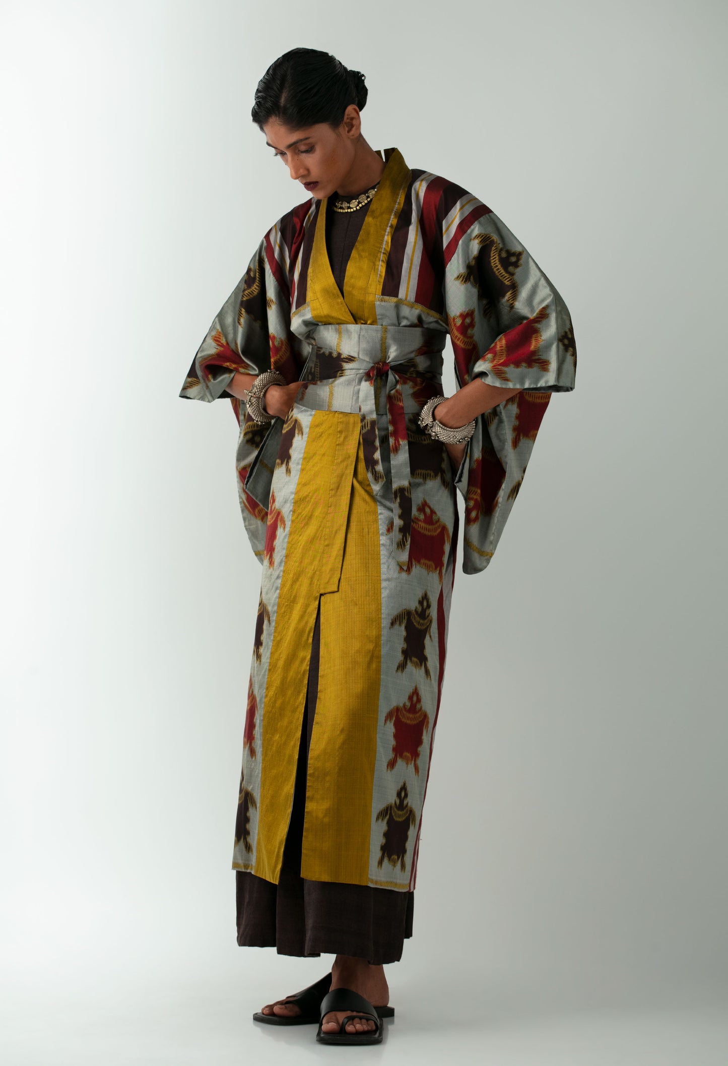 Silver Turtle Kimono
