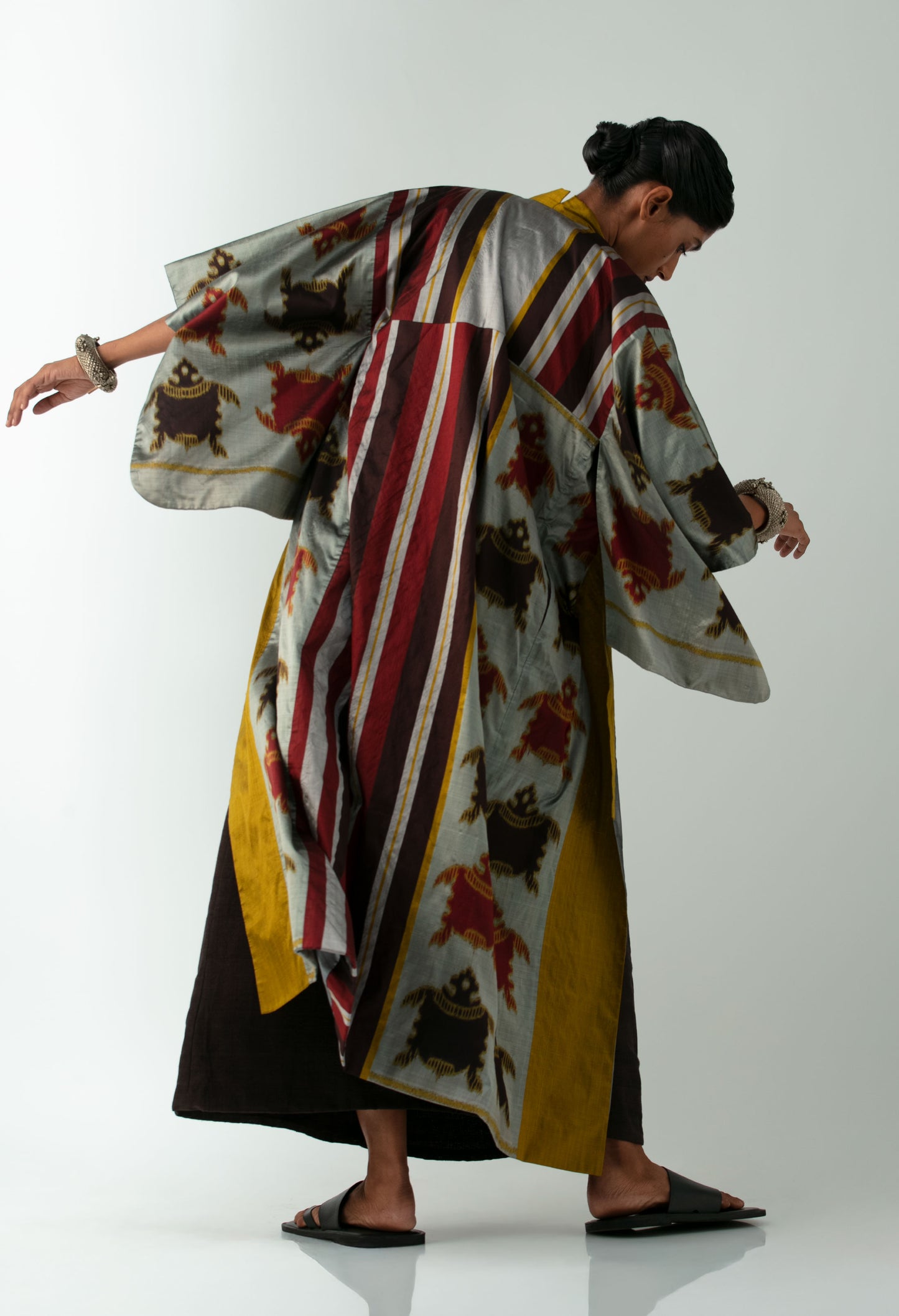 Silver Turtle Kimono
